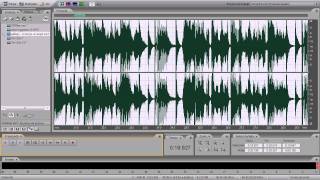 Como cambiar el tempo de una cancion en Adobe Audition 3 [upl. by Ordnagela]