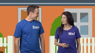 Leçon 1 – Sam and Mel Anglais pour les Enfants [upl. by Idnahr]