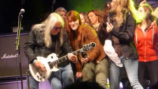 Uriah Heep  Free n Easy with many girls on stage live Sierre Blues Festival 100714 [upl. by Telrats869]