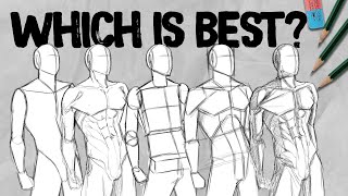 How to draw human Bodies 5 METHODS  Tutorial  DrawlikeaSir [upl. by Atnoled493]