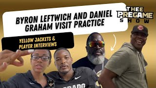 Byron Leftwich Daniel Graham  Sights amp Sounds of CU Football Practice [upl. by Annert]