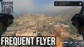 COD MW3  Frequent Flyer Trophy BASE Jump and Travel More Than 150m With Your Parachute [upl. by Llerrod]