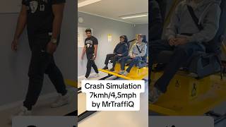 Crash Simulation 7 kmh 45 mph by MrTraffiQ For educational purposes only [upl. by Acined]