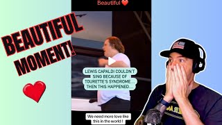 Lewis Capaldi Reaction  Amazing to watch [upl. by Targett700]