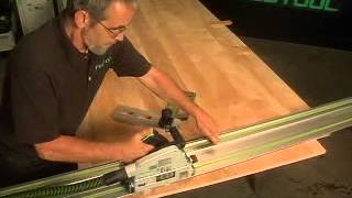 Festool ATF55 Plunge Track Saw Promotional Video  Circa 2005 [upl. by Lanna]