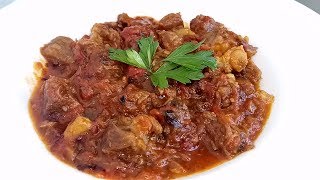 Bouzalouf De Veau Au Four  Recette Algérienne  AID ADHA 2021 [upl. by Lombardy793]