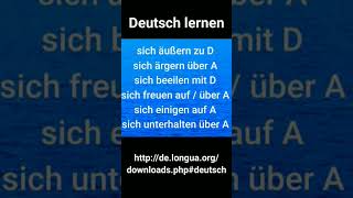 Reflexive Verben Vokabeln Verb sich verlaufen sich verfahren Präsens Präteritum Perfekt Konju [upl. by Tsepmet]