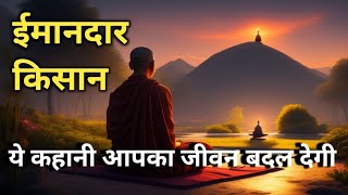 ईमानदार किसान  ye kahani apka jivan badal degi motivational story [upl. by Attenaj]