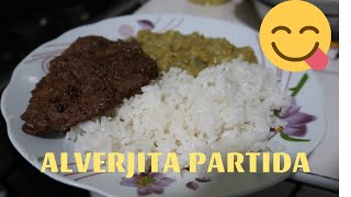 Cómo hacer Alverjita partida [upl. by Avla180]