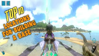 Ark Mobile  Top 10 Best Base Locations In Ark Mobile  Best Base Locations In Ark The Island [upl. by Ecnatsnoc]