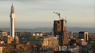 Birmingham Tower Crane Timelapse 2092015 [upl. by Erasmus772]