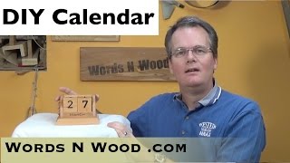 How To Make a Perpetual Block Calendar WnW 51 [upl. by Peggy348]