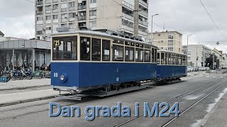 ZET M24 na Dan grada Zagreba [upl. by Nediarb]