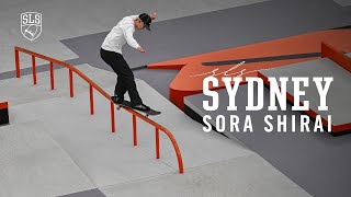 Sora Shirais first SLS Win  SLS Sydney 2024  Best Tricks [upl. by Akemehc]