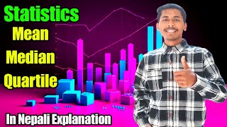 Statistics  Mean Median Quartile Q1 Q2 Q3 Mode  Simplify  CTEVT ENTRANCE CLASS 2081 [upl. by Alyce]