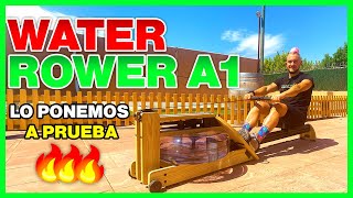 Remo por Agua WATERROWER A1 Opiniones DESPUÉS de probarlo [upl. by Dennet]