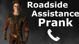 Cicero Calls Roadside Assistance  Skyrim Prank Call [upl. by Lorac401]