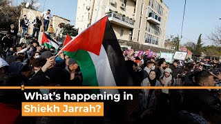 What’s happening in Shiekh Jarrah  AL Jazeera Newsfeed [upl. by Barina]