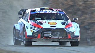 2024 Hyundai i20 N Rally1 Hybrid Turbo engine sounds  Thierry Neuville  WRC Rallye MonteCarlo [upl. by Notac]