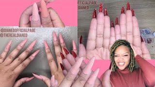 Stiletto Shaped RED BOTTOM  Beetles Gel Polish• Dip Powder Beginner Friendly 2024 [upl. by Pendergast175]