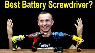 Best Battery Screwdriver 2024 13 vs 188 Let’s Find Out [upl. by Revned]