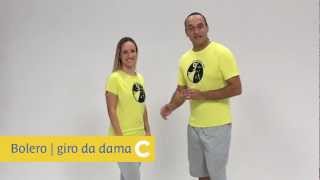 Aula de Bolero  Passo Giro da Dama [upl. by Ahsele]