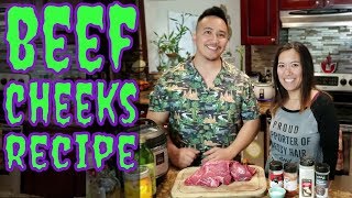 Smoked Beef Cheeks Recipe  Cachetes  TRAP BISTRO BBQ [upl. by Bolan649]