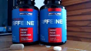 PROLABS Caffeine VS Advance Caffeine Supplements [upl. by Eimmaj]