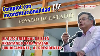 Complot en el Consejo de Estado en contra de Petro Decisiones sobre tutelas son INCONSTITUCIONALES [upl. by Ardnaiek]