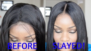 How To Transform A Basic Wig To Look Natural  Tutorial  EverBeautyOnlinecom [upl. by Assadah221]