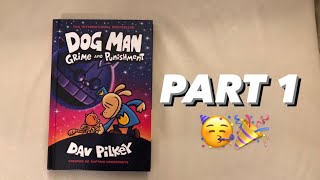 DOG MAN GRIME AND PUNISHMENT🥳 ARRIVED 🤩🤩ch 12 read aloud [upl. by Letnwahs]