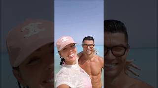 Georgina Rodriguez Kiss 💋😘 to Cr7 cristiano cr7 ronaldo [upl. by Clay]