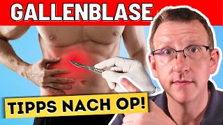 10 TOP Tipps nach der GallenblasenEntfernung OP [upl. by Joab]