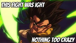 GOGETA VS BROLY WAS……… [upl. by Aivekahs]