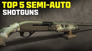 The TOP 5 BEST 12 Gauge SemiAuto Shotguns For 2024 [upl. by Bora]