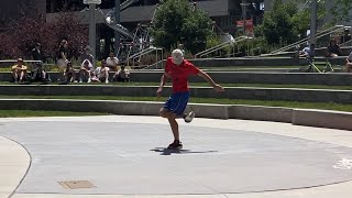 Lon Smith  Open Routine  US Open 2024 Freestyle Footbag Championships [upl. by Teresina146]