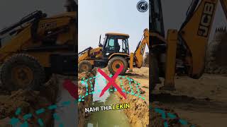 This JCB driver found himself in a very tricky situation 😱🫡 respect shorts ytshorts [upl. by Siuol200]