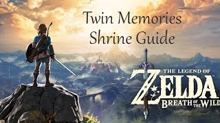 The Legend of Zelda Breath of the Wild  Twin Memories Shrine Guide [upl. by Noryb]