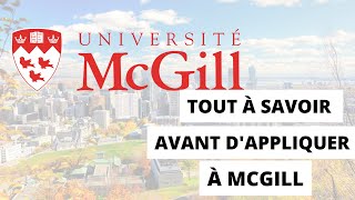 MON EXPERIENCE À MCGILL  TOUT À SAVOIR AVANT DAPPLIQUER [upl. by Pressman279]