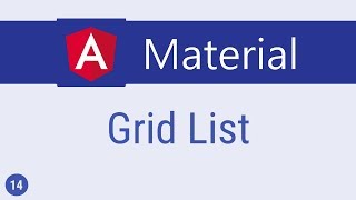 Angular Material Tutorial  14  Grid List [upl. by Hotze526]