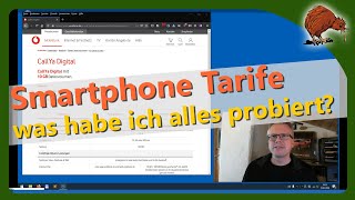 Vodafone CallYa Congstar AldiTalk Freenet Funk O2Online viele Tarife was habe ich probiert [upl. by Augy282]