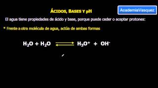 pH Ácidos y Bases [upl. by Theda727]