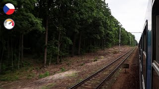 Hradec Králové and the end of electrification  Czech Republic from the train window 🇨🇿 [upl. by Eicyac]