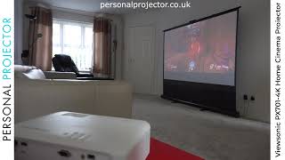 The best value 4K Home Cinema amp Gaming projector Viewsonic PX7014K [upl. by Ahsakal]