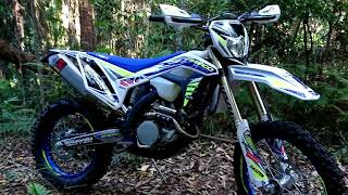 FIRST IMPRESSIONS 2019 SHERCO SEF FACTORY [upl. by Airtemed953]