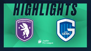 K Beerschot VA  KRC Genk hoogtepunten [upl. by Isabel]