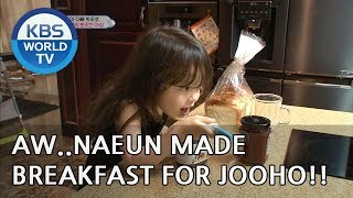 Naeuns house 8 AWW Naeun made breakfast for her dad The Return of Superman20180902 [upl. by Kirchner976]