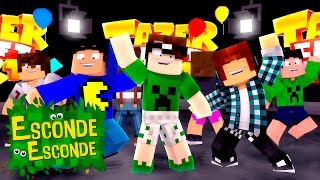 Minecraft FESTA TAZERCRAFT EscondeEsconde [upl. by Leahciam]