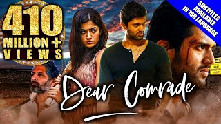 Dear Comrade 2020 New Released Hindi Dubbed Full Movie  Vijay Devarakonda Rashmika Shruti [upl. by Mihar]