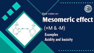 Mesomeric effect in organic  Resonance vs mesomeric Effect Resonance structure organic chemistry [upl. by Nihhi]